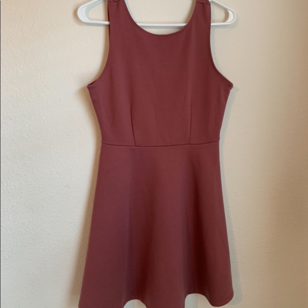 Dusty Pink Short Dress